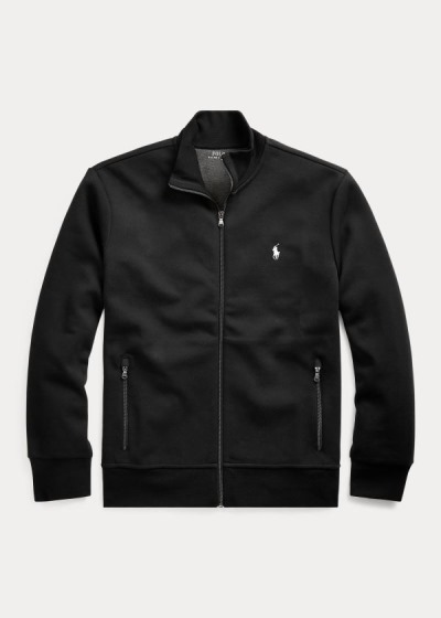 Chaqueta De Chándal Polo Ralph Lauren Hombre Negros - Double-Knit - QJZES9562